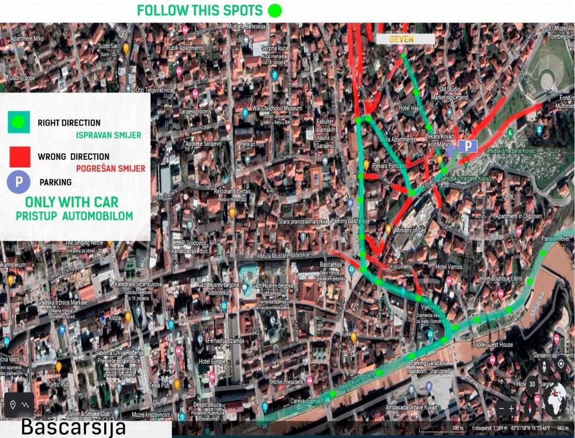 Seven Apartman Szarajevó Kültér fotó